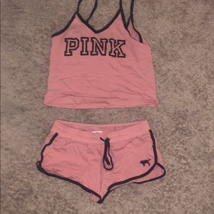 pink ( Victoria’s Secret) set